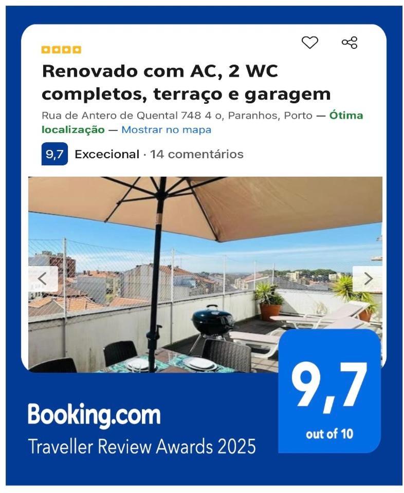 דירות פורטו Renovado Com Ac, 2 Wc Completos, Terraco E Garagem מראה חיצוני תמונה
